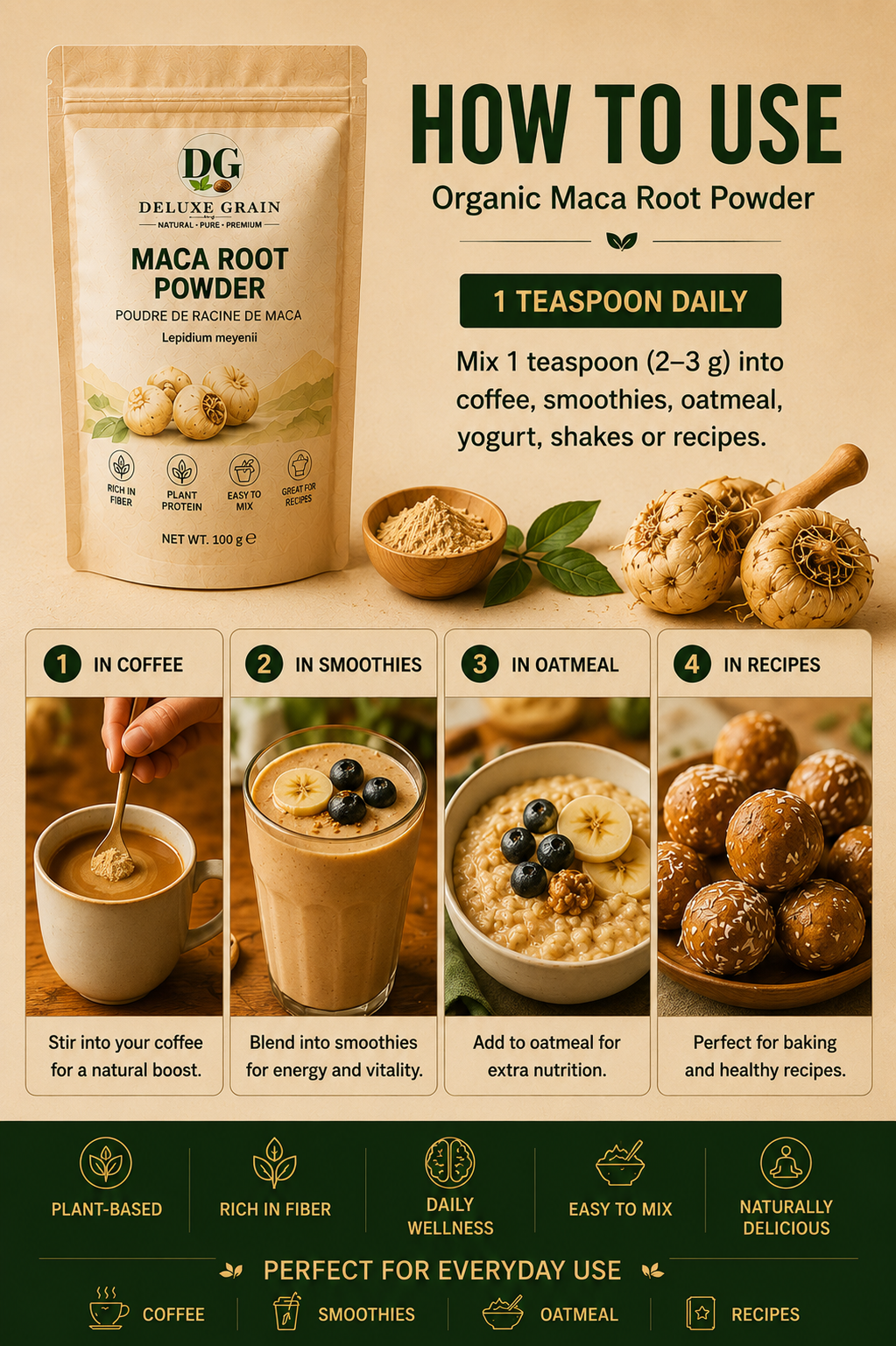 Gélules Maca Plus