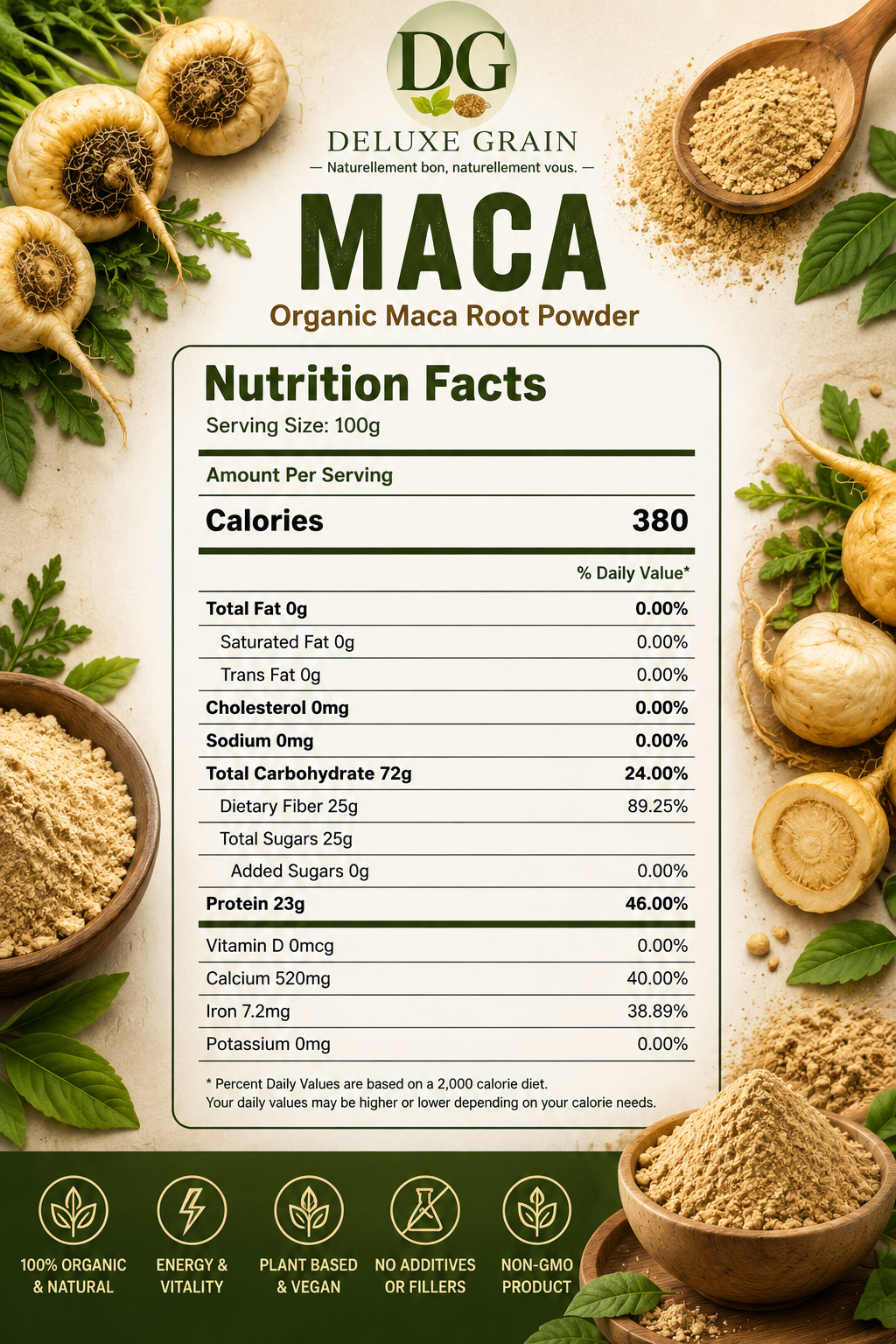 Gélules Maca Plus